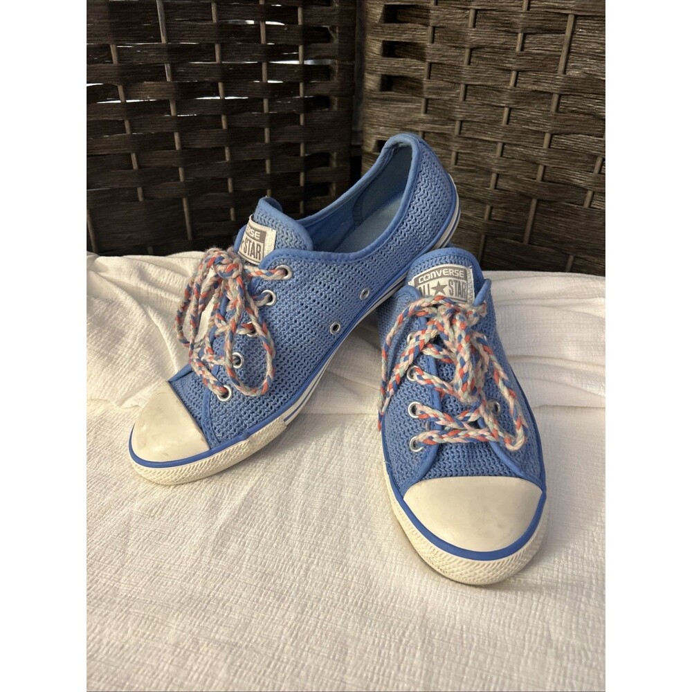 Converse Chuck Taylor Dainty Low Malt Blue Sneakers 1990s Women’s Size 8